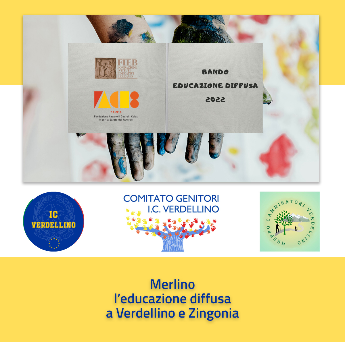 Loghi dei partner del Progetto Merlino